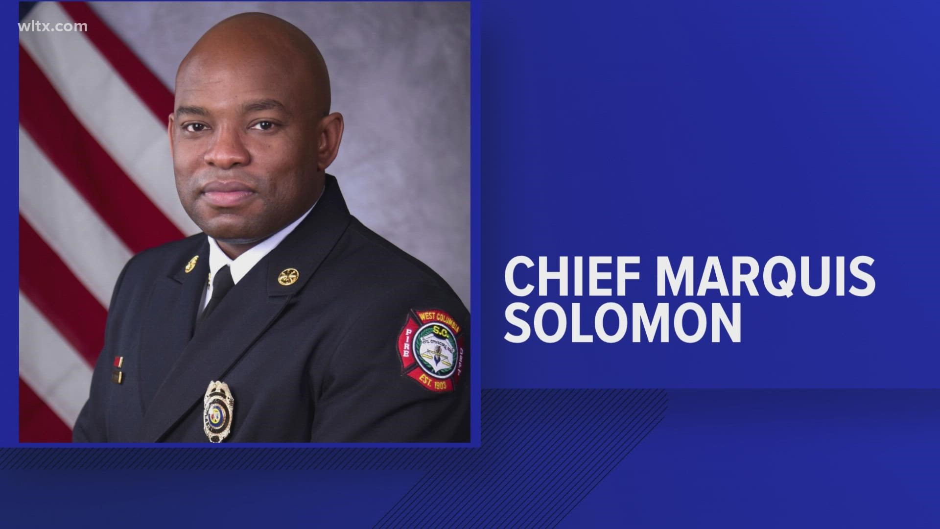 Marquis Solomon a 23-year fire service veteran who's been the second in command of the department  for the past 8 years.