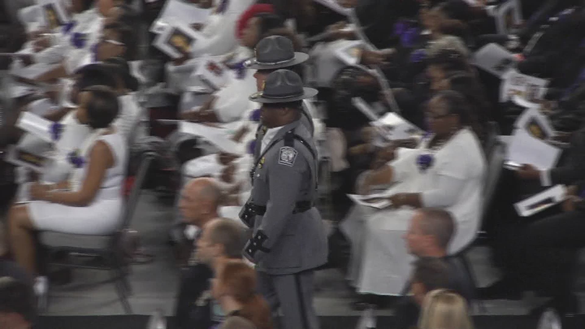 Florence County Deputy Farrah Turner was laid to rest Sunday, three weeks after being wounded in an ambush-style shooting in the line of duty.