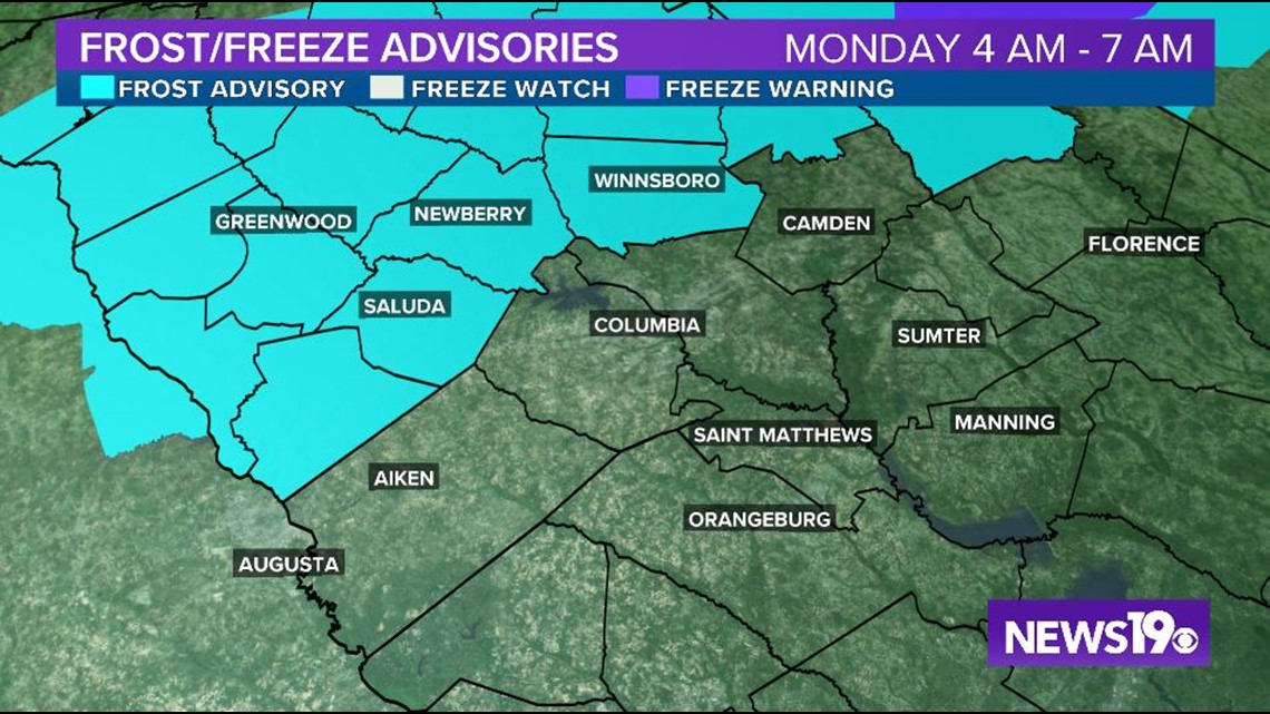 One more chilly day before mild temperatures return | wltx.com