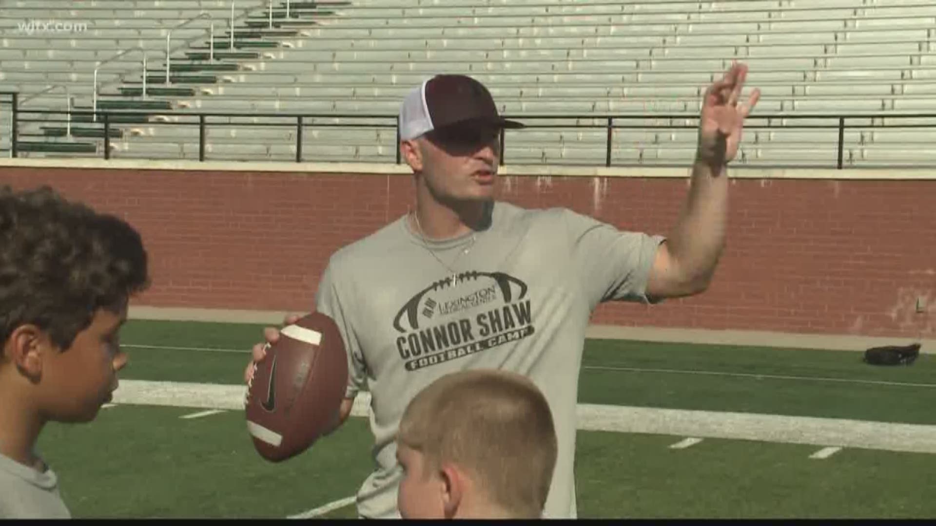 Former USC and NFL quarterback Connor Shaw was hired this week as the tight ends coach of the Furman Paladins.