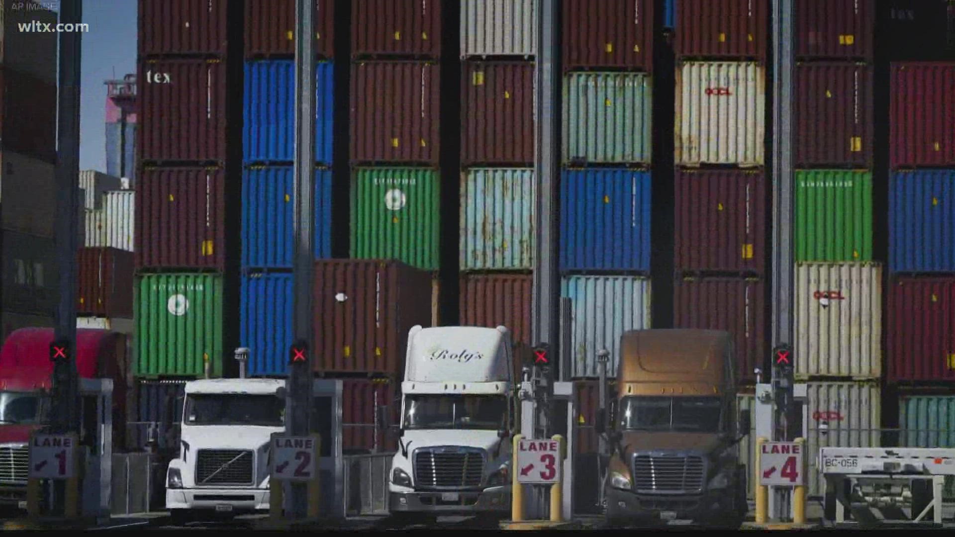 A nationwide truck driver shortage is adding pressure to an already struggling system, worsening the supply chain crisis.