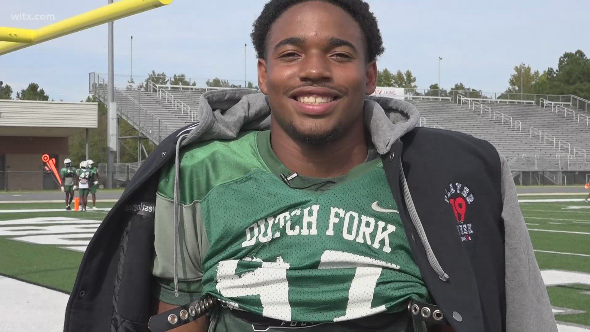 Daniel Williams with Dutch Fork High School is a News19 Player of the Week