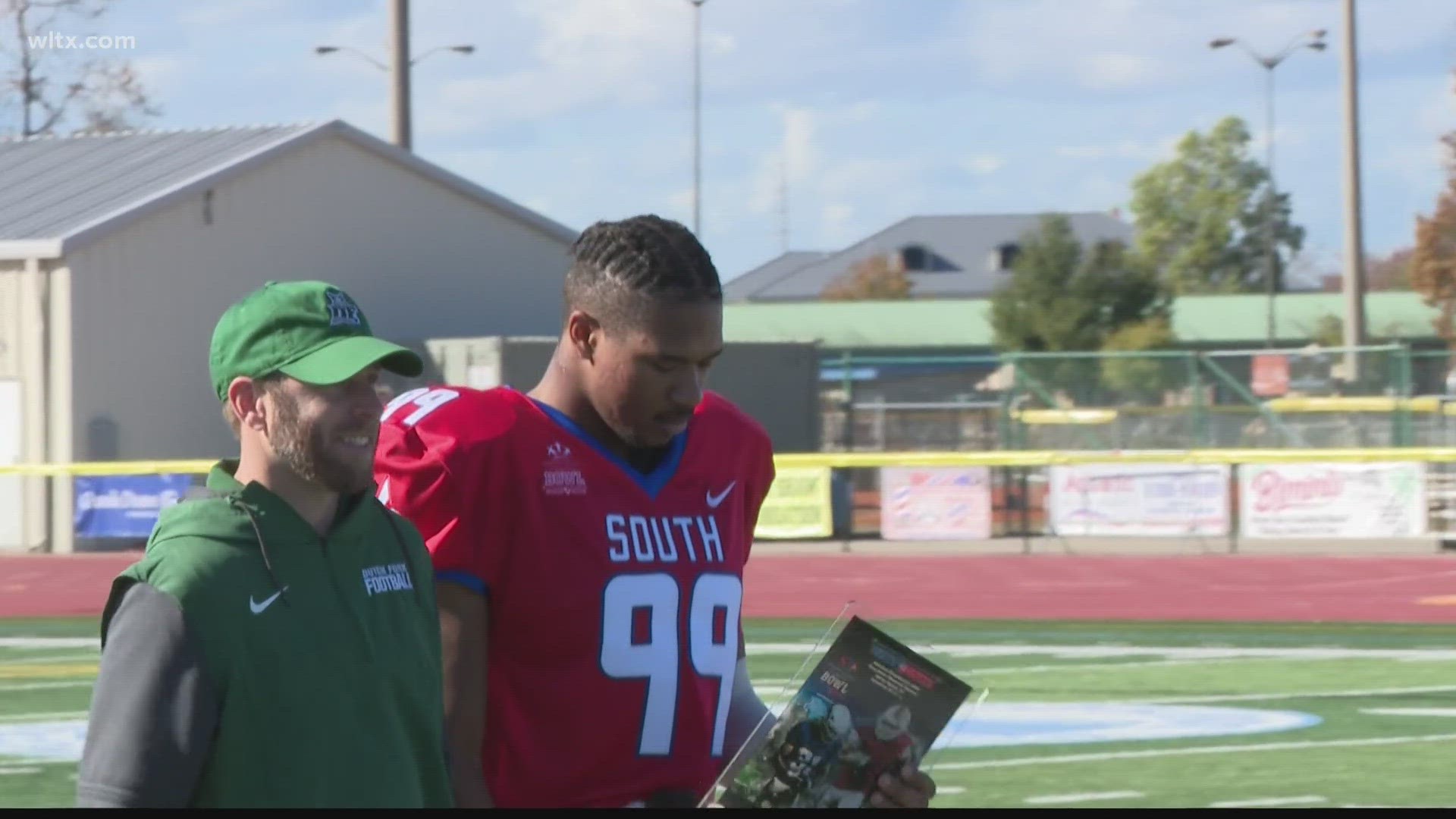 Dutch Fork defensive lineman Dakota Jordan performs at a high level in the football and academic arenas.