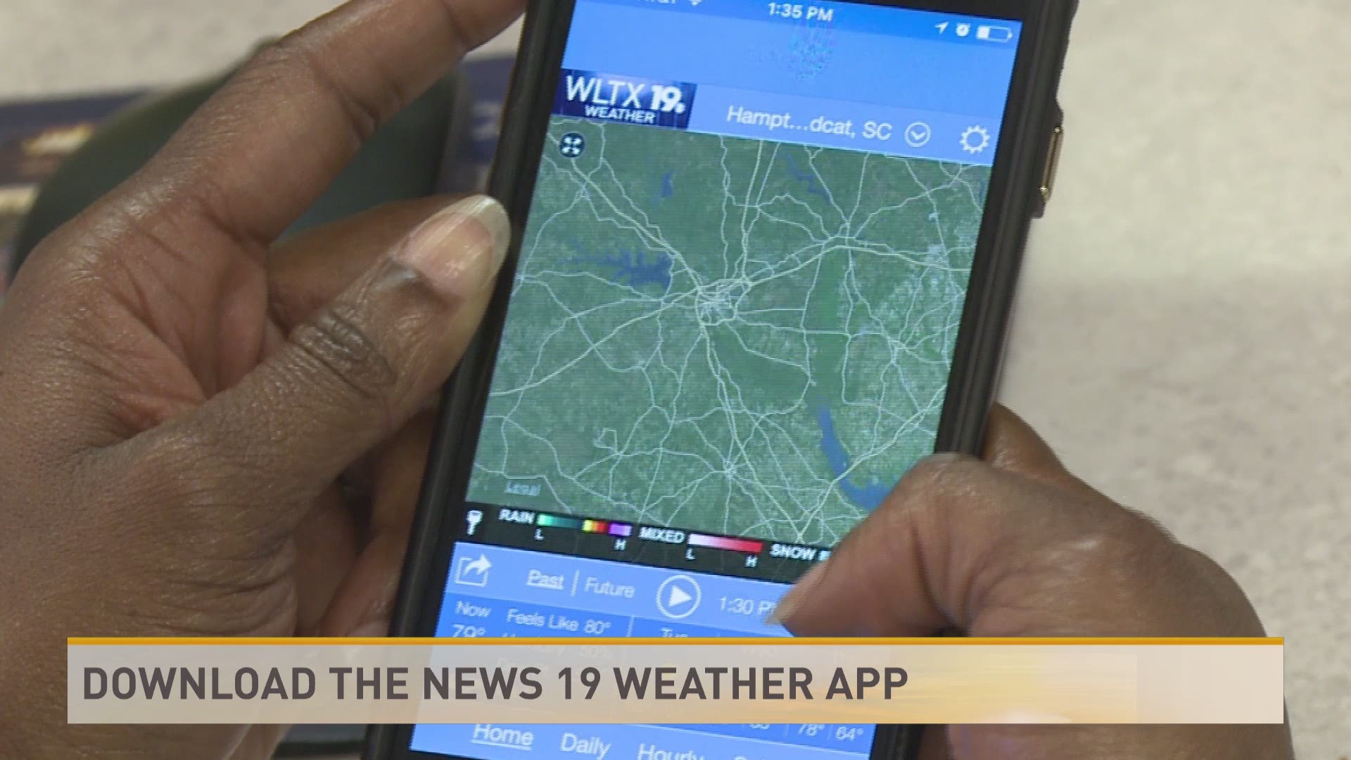 Make Sure You're Using the WLTX Weather App Correctly