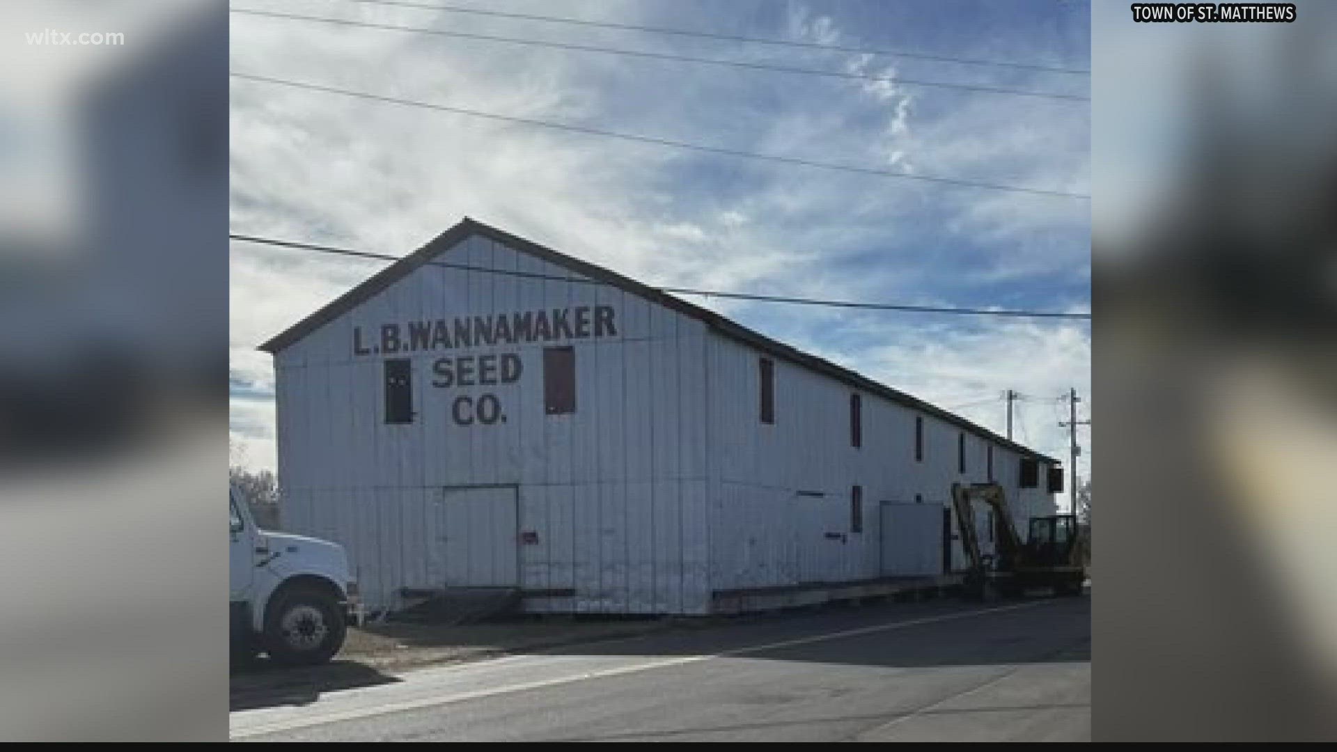 The historic seed building on the corner of Mill and FR Huff Drive was over 90 years old and had become a safety hazard.