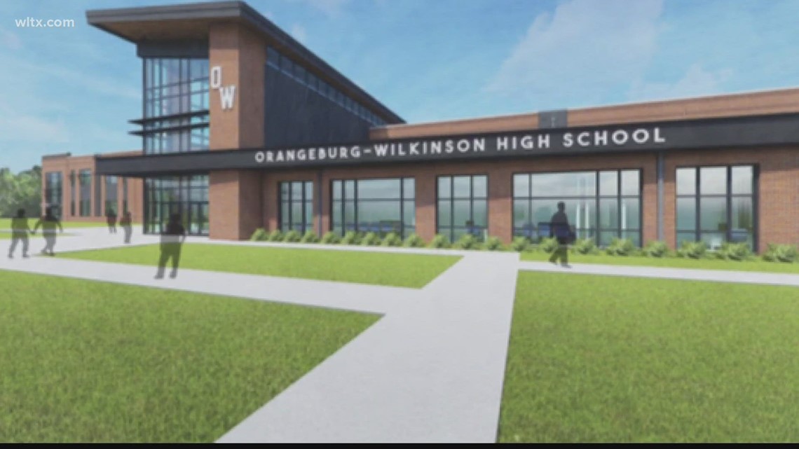Progress update on new OrangeburgWilkinson High School