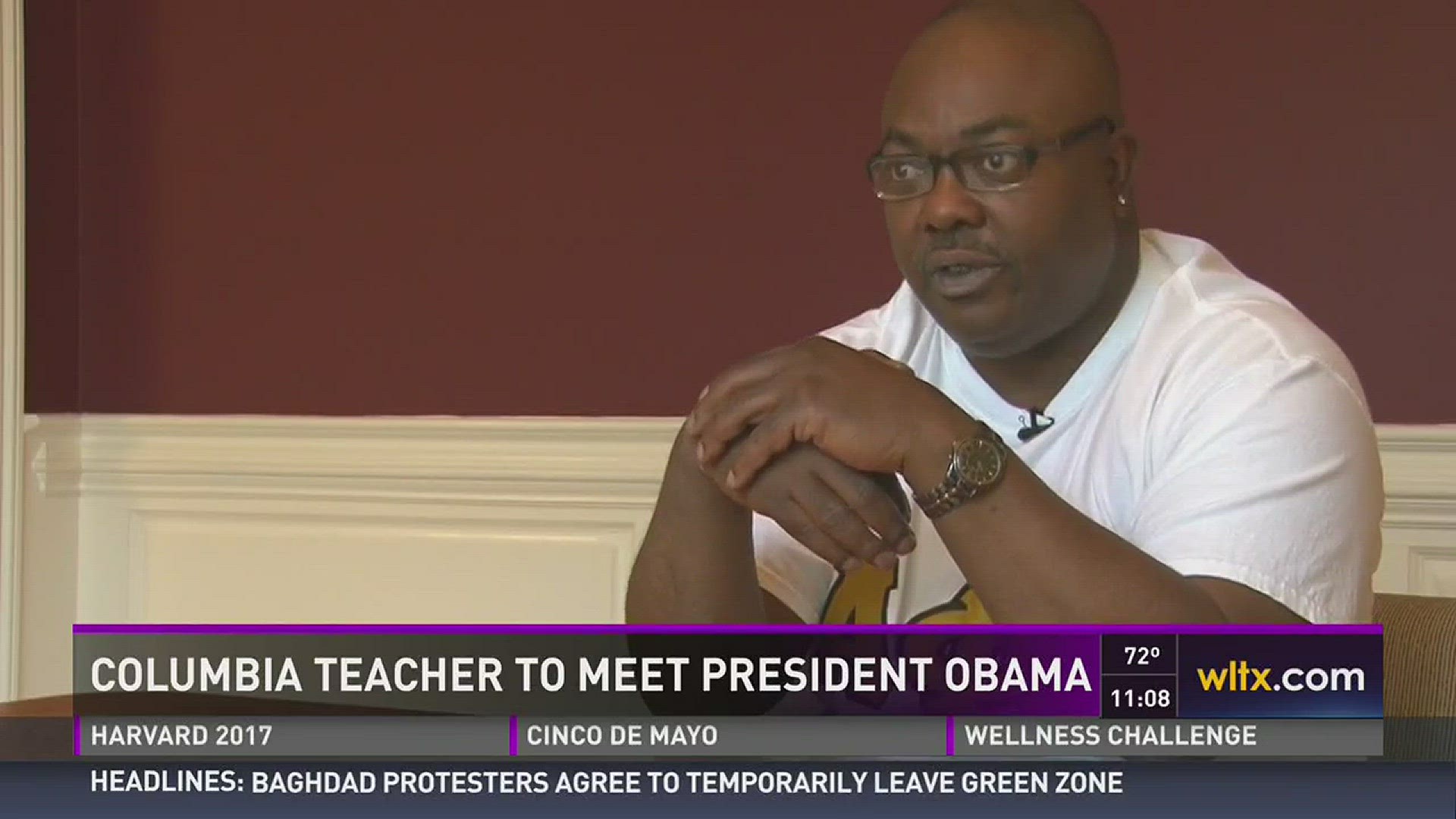 A local teacher has the opportunity to meet President Obama.  News19's Chuck Ringwalt reports.