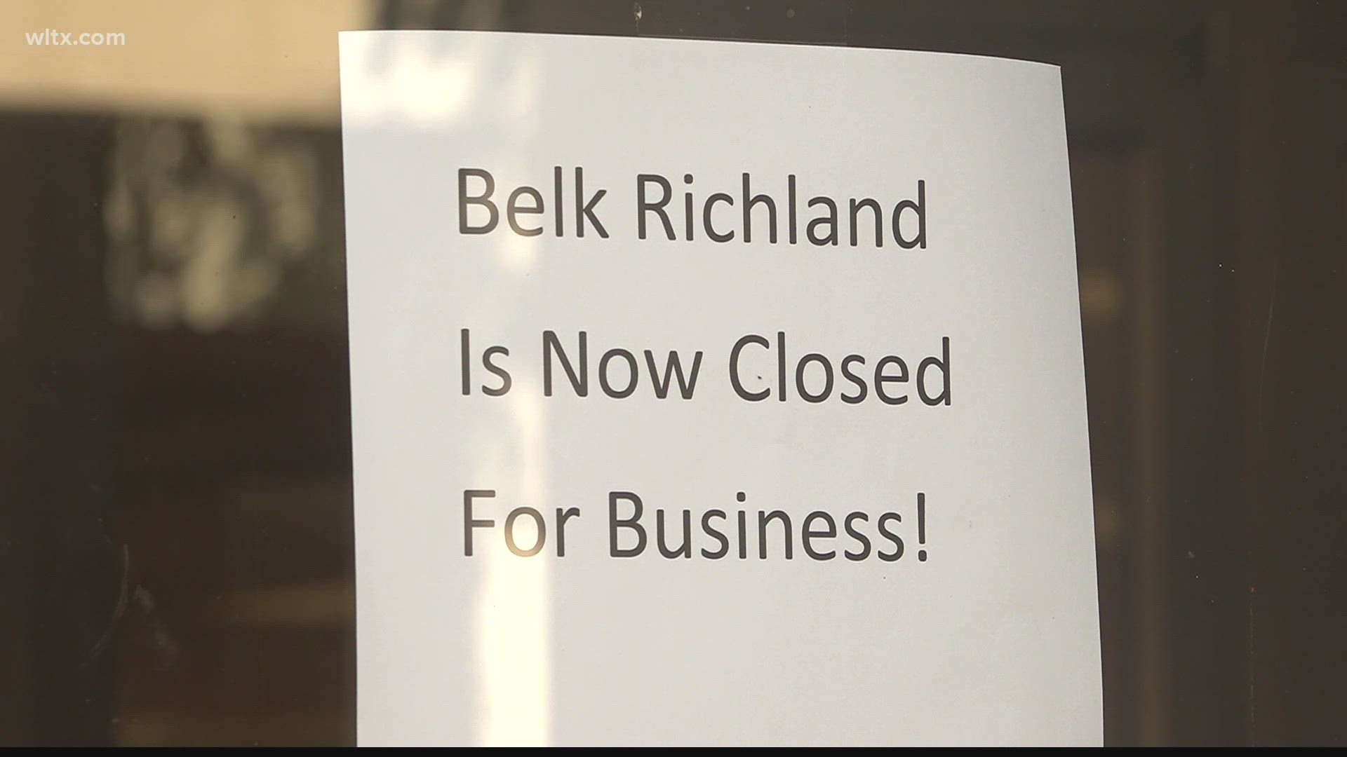The store has officially closed in Forest Acres after 25 years of shopping at the Richland Mall.