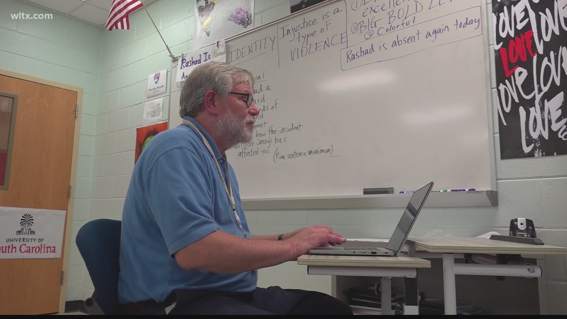 English teacher Tim Mueller writes Haiku's in his spare time and is getting his students interested as well.
