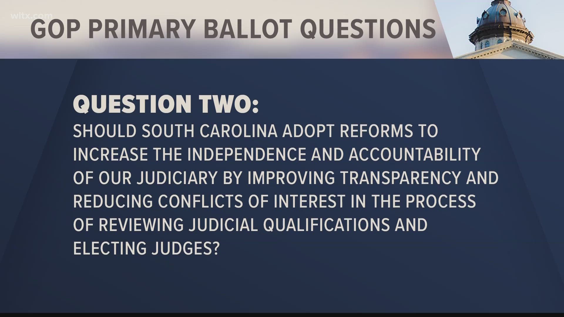 You'll find three questions on the Republican Primary ballot.