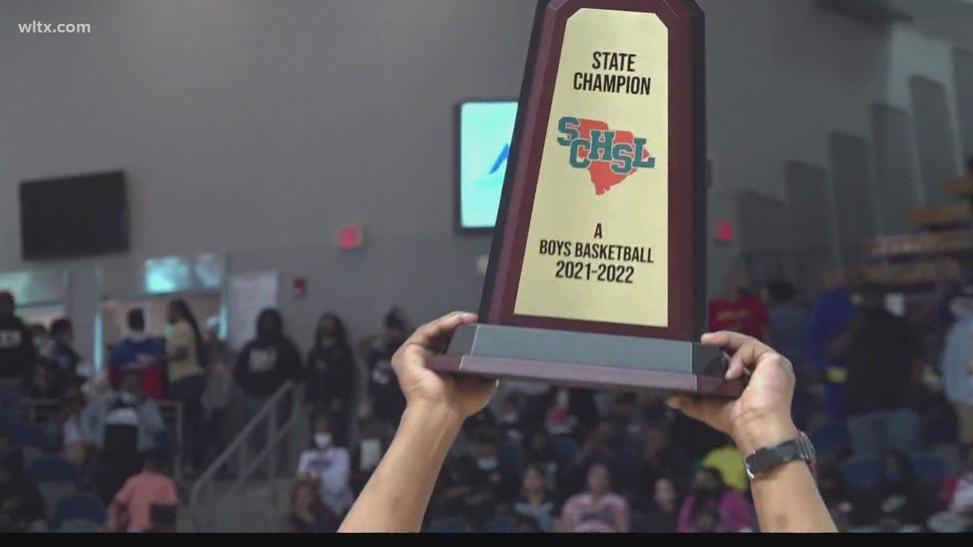 Highlights from state championship action from Aiken where the 3A and 1A titles were decided.