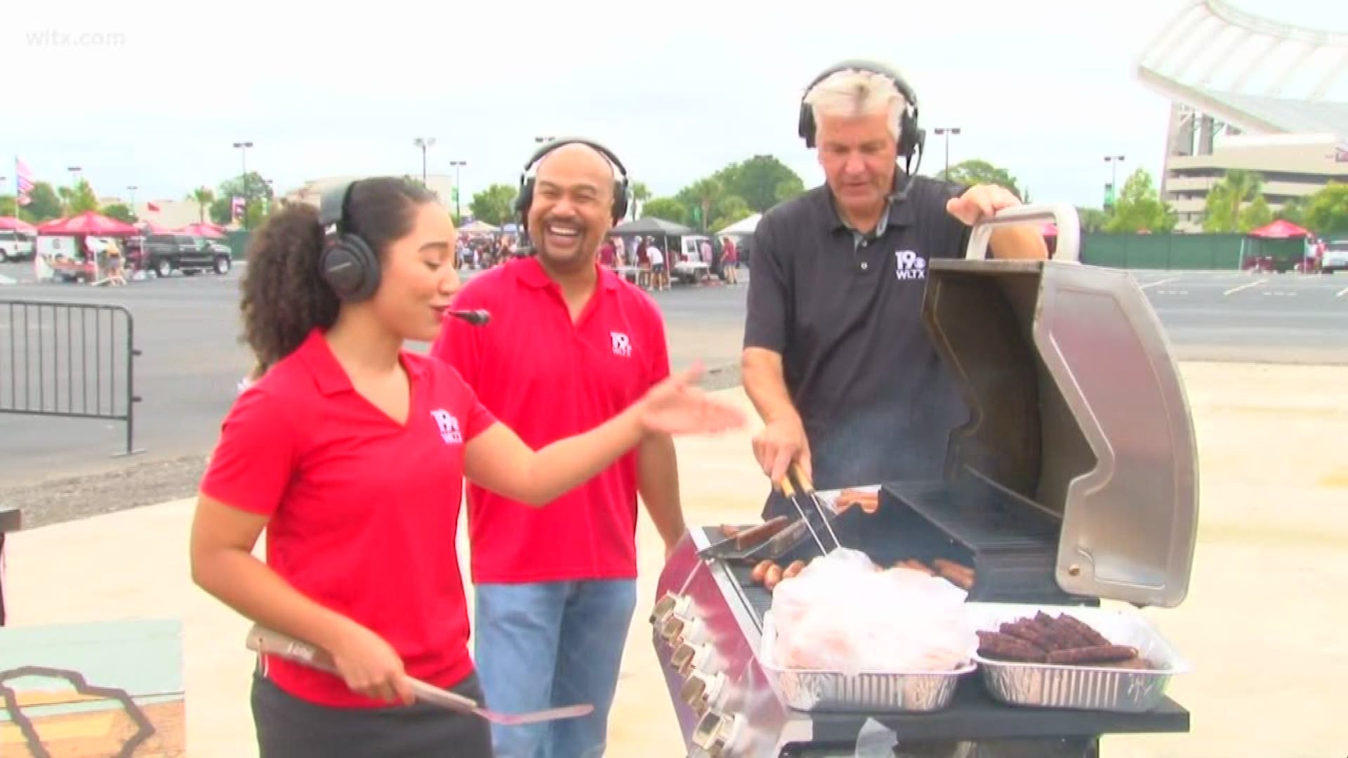 The News19 team heads out to Williams-Brice Stadium to host a tailgate special ahead of the USC Gamecocks football game against Alabama on Saturday, Sept. 14.