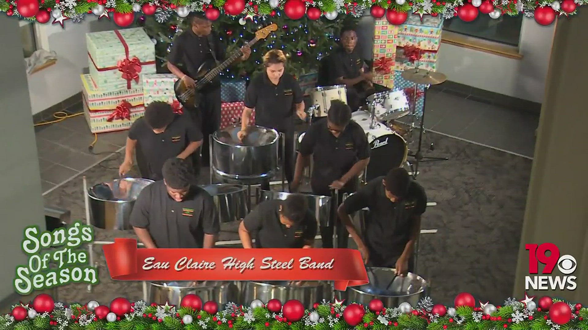 The Eau Claire High Steel Band performs as a part of News19's "Songs of the Season."
