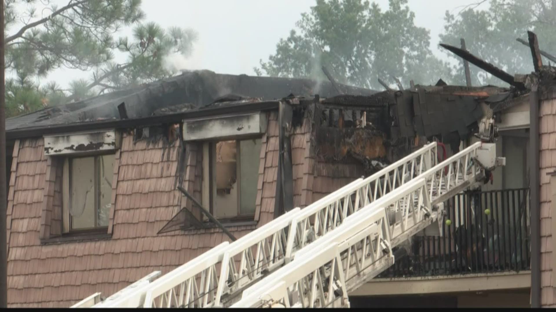 Columbia Fire Department and Irmo Fire say an early morning fire caused heavy damage at Briargate Condominiums in the St. Andrews area.