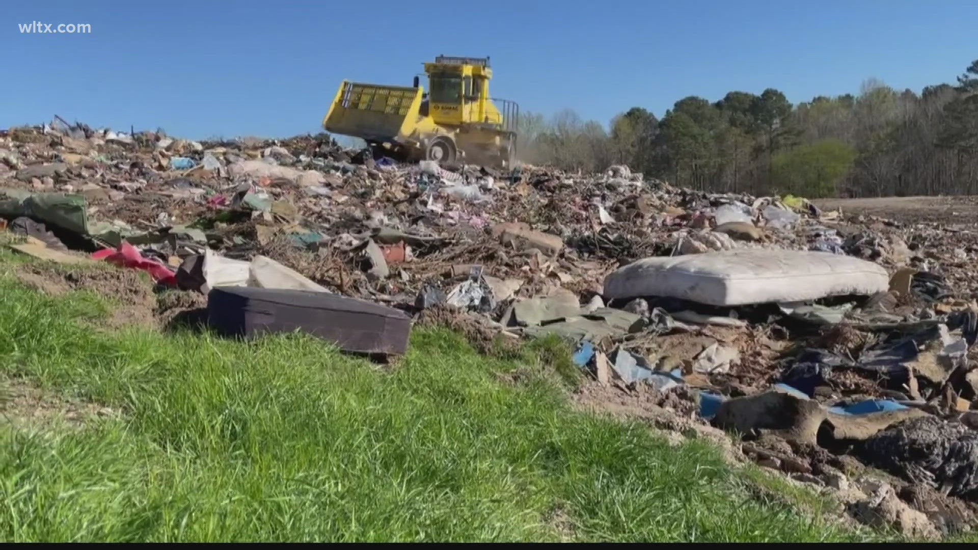 A Richland county woman says she is having trouble getting rid of large items, what do you do?