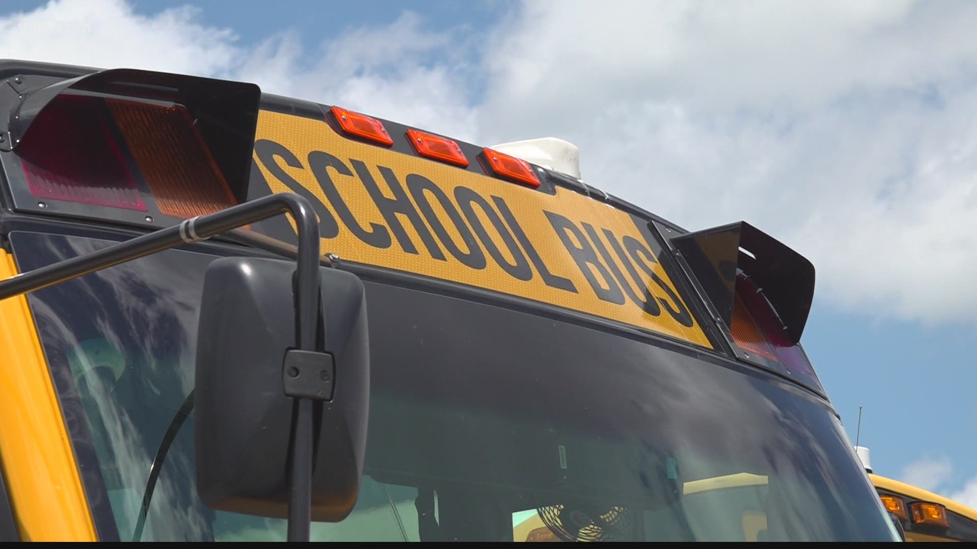 School districts say that bus drivers are taught safety training for events just like these.