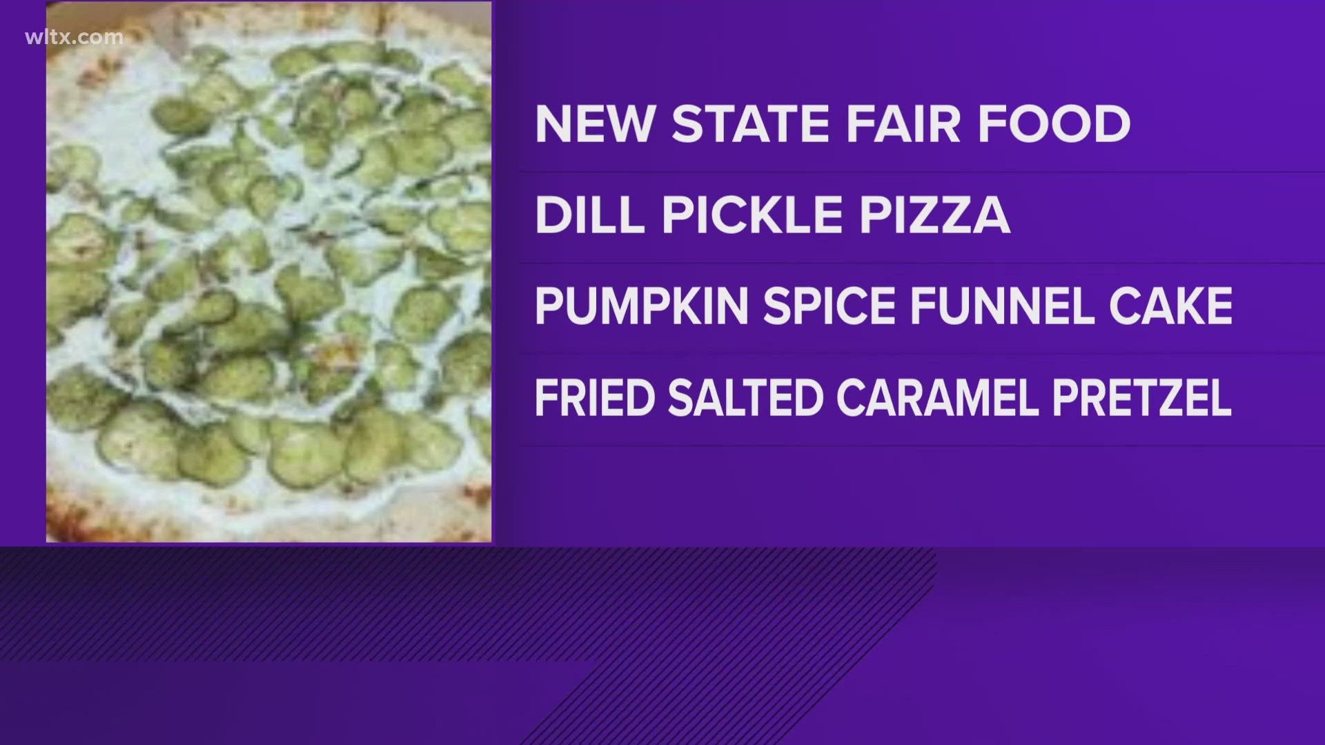 Donut dogs, pumpkin spice funnel cakes and even a dill pickle pizza.