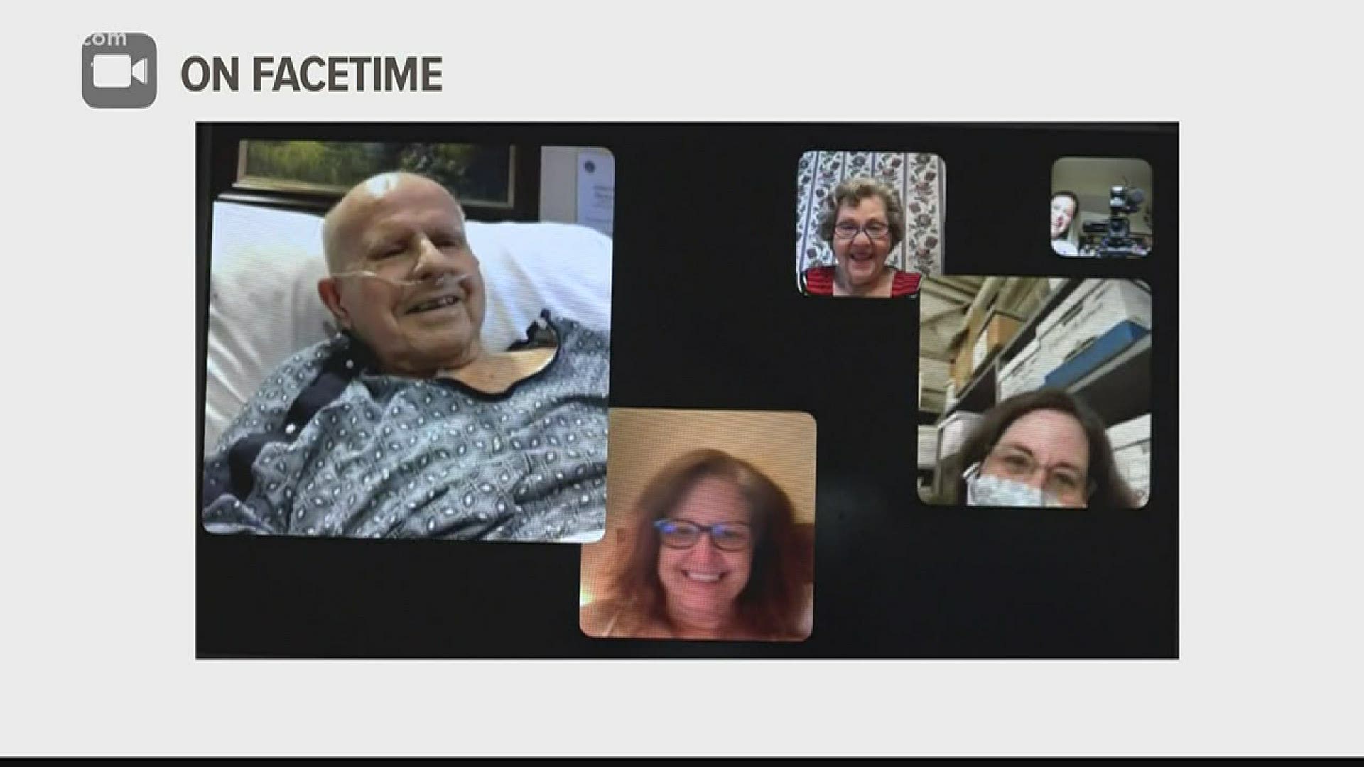 Technology is helping Columbia veterans in hospice connect with their families during quarantine.