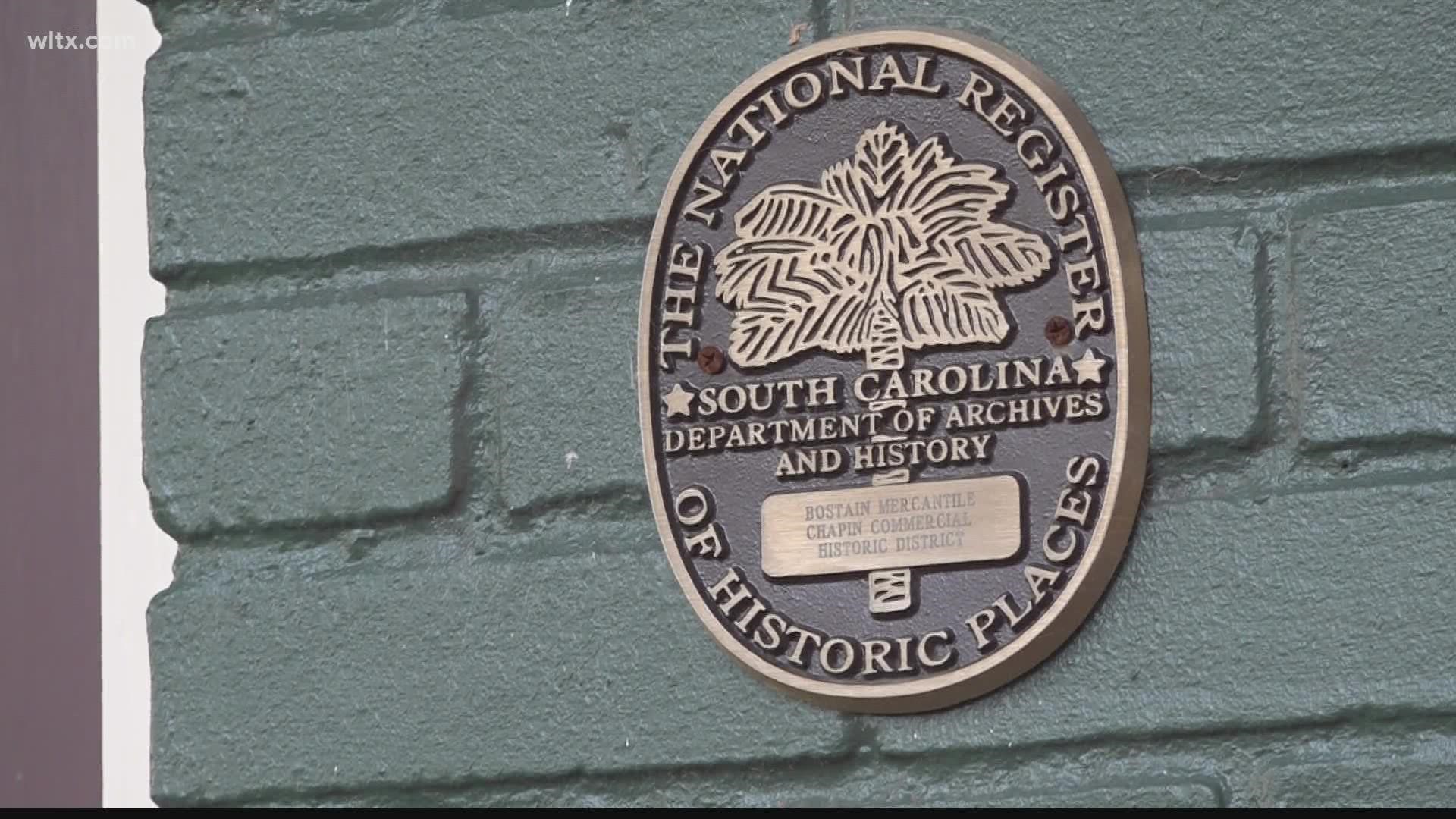 Plaques honoring the Town of Chapin's century-old history are now in place after a years-long effort to join the National Register of Historic Places.