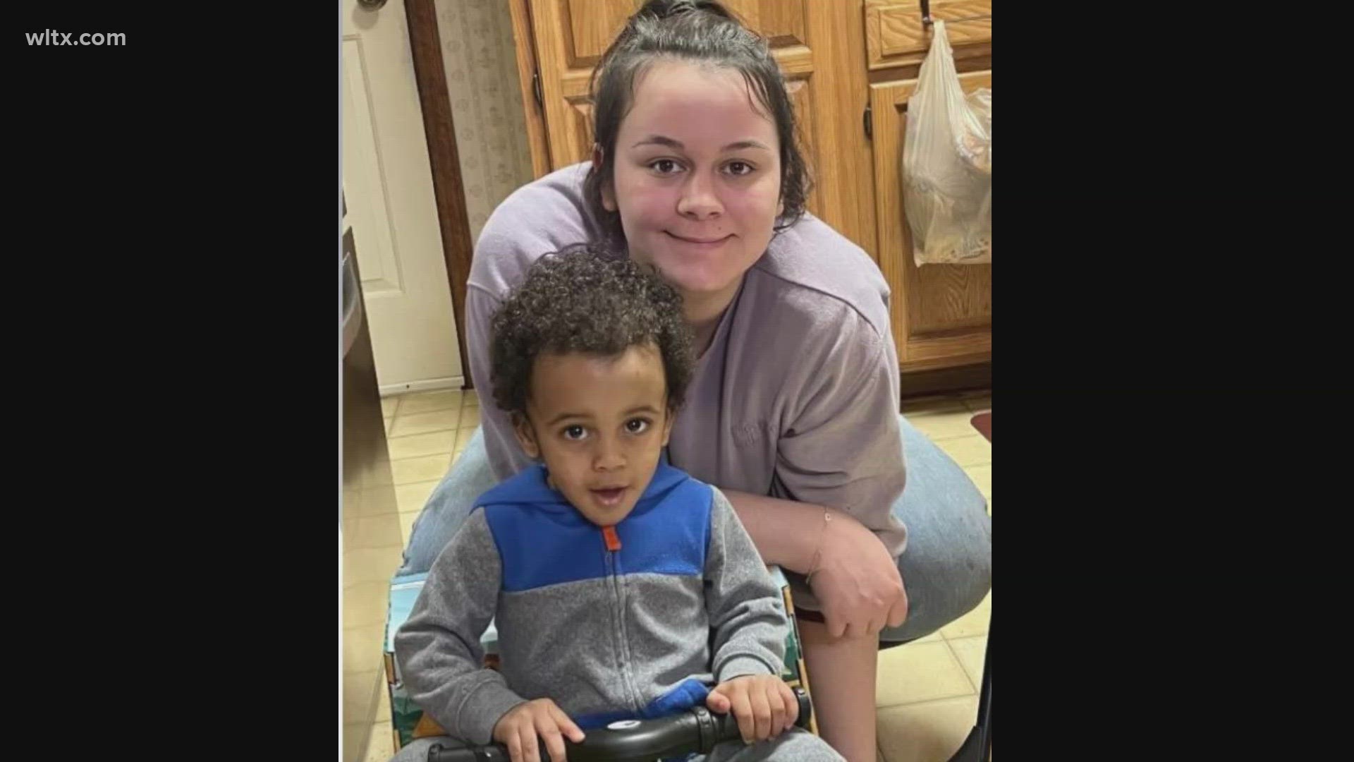 Sumter Police said that officers searched the area surrounding the home of 20-year-old Sophia Van Dam and 2-year-old Matayo Van Dam on Thursday.