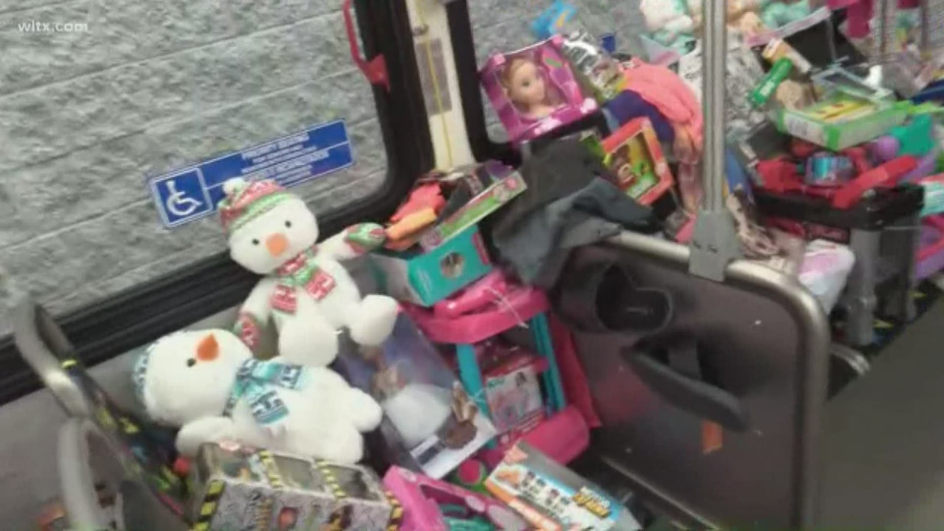 You can make a child's Christmas better by donating to WLTX'S Stuff-a-Bus.