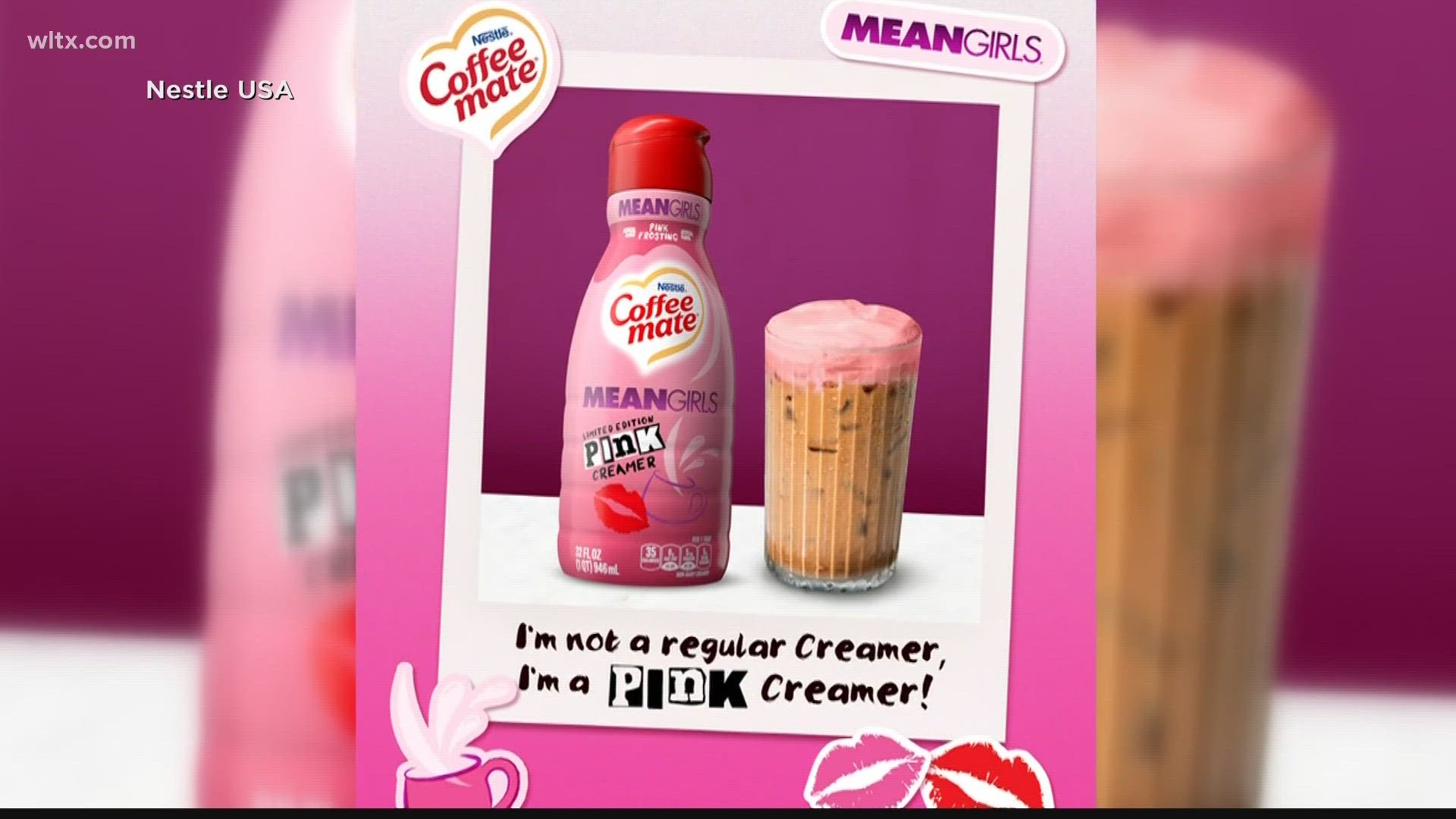 Coffee Mate is hoping to make fetch happen with its new pink frosting flavored creamer -- inspired by the movie "Mean girls."