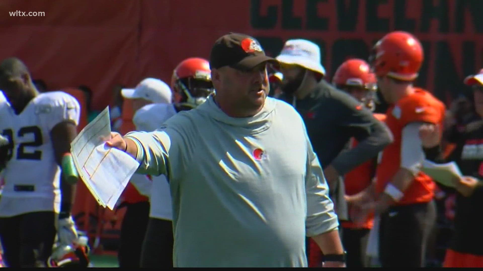 The South Carolina Gamecocks have hired former NFL coach Freddie Kitchens for a role with the football team.