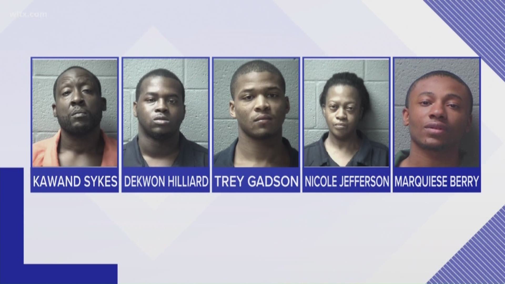 An attempt to serve a warrant turned into multiple arrests for Orangeburg deputies