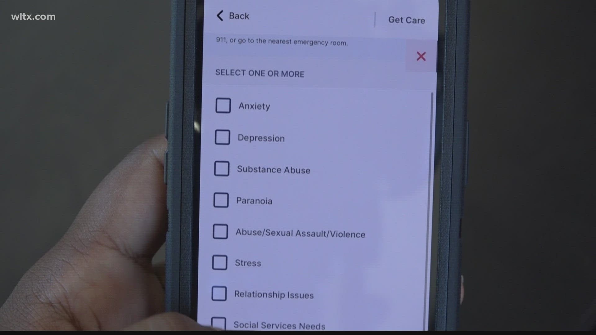 South Carolina State University is one of three colleges in the state offering a new virtual mental health services app, called Timely-Care.