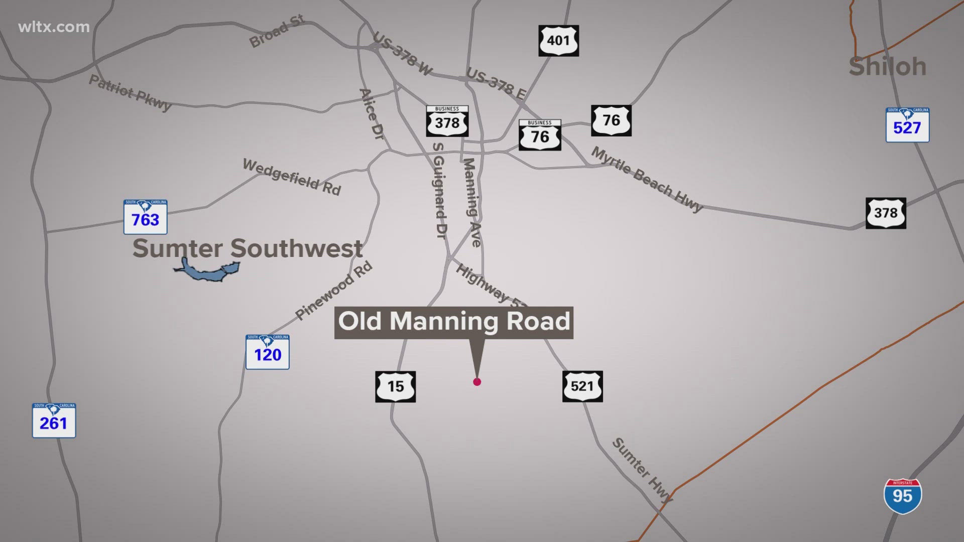 Sumter deputies say one person is dead after a shooting on Old Manning Road.  Deputies are searching for suspects. 