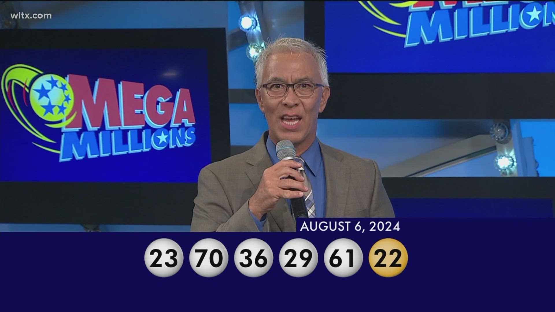 Winning MegaMillions numbers for August 6, 2024.