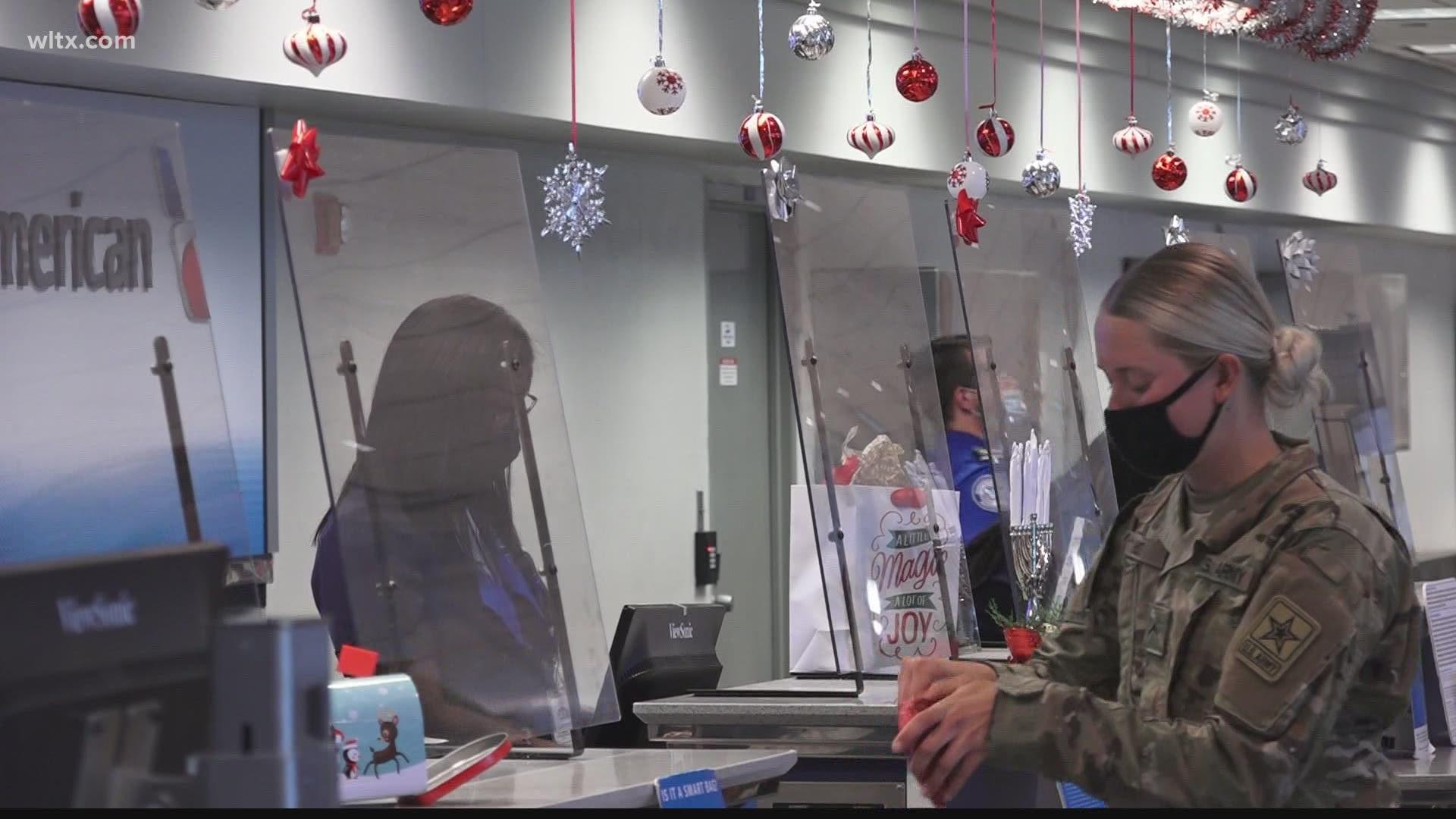 More than 6,000 soldiers headed home for the holidays.