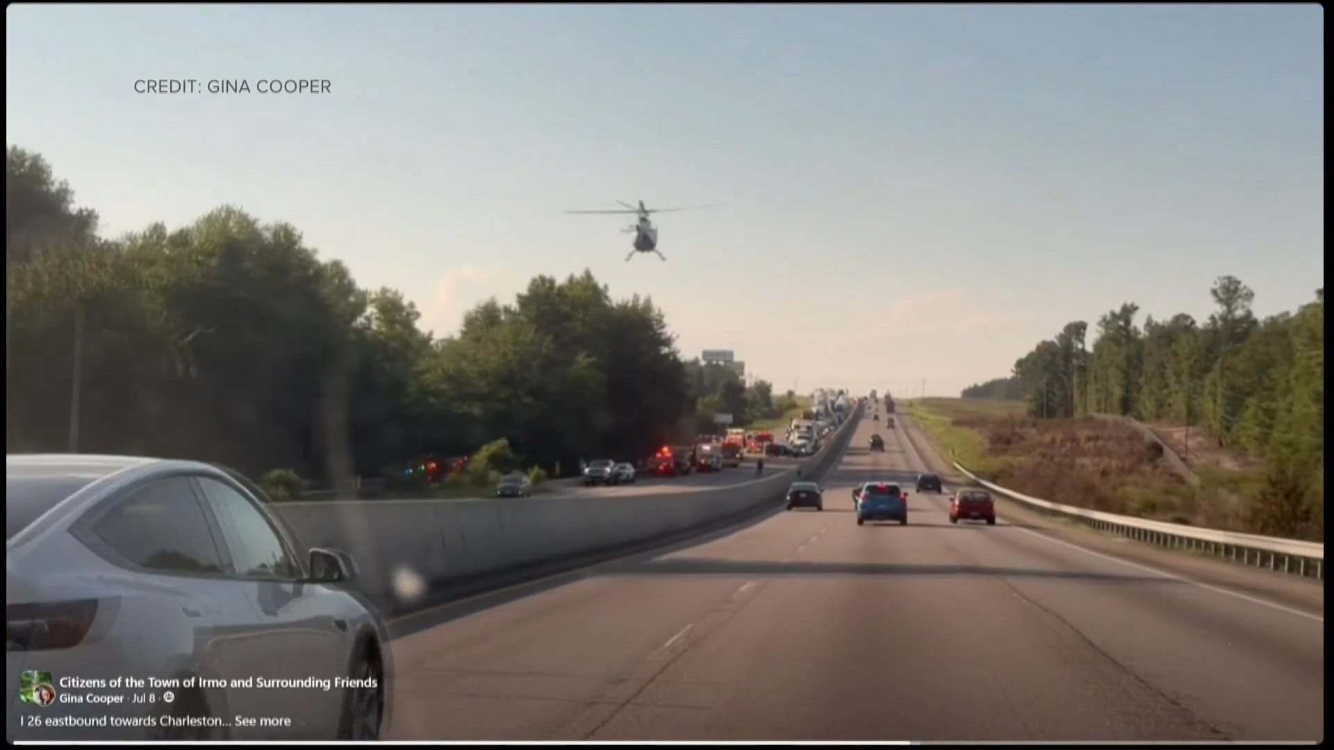 New details on I-26 accident that closed lanes of traffic | wltx.com
