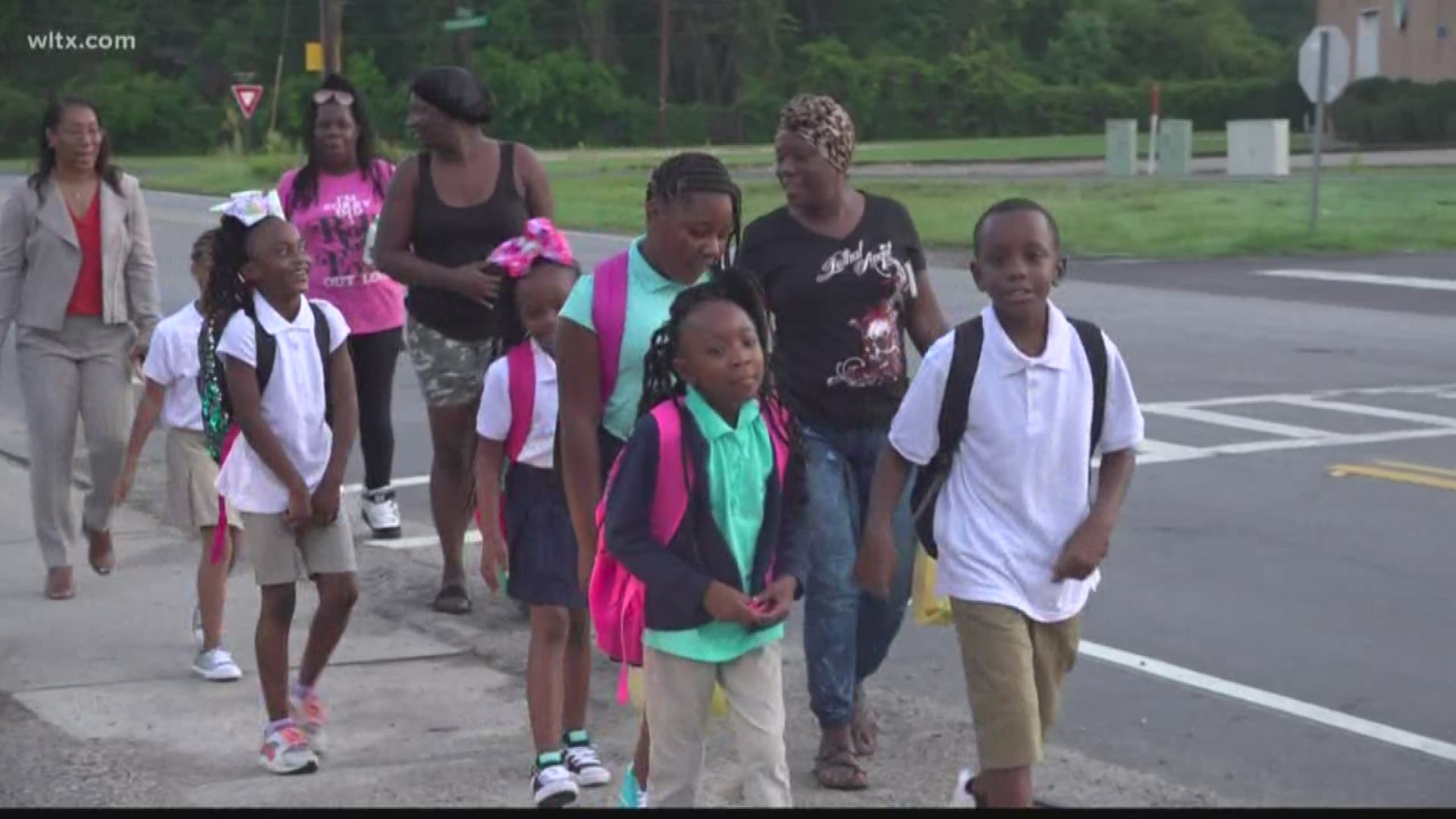 First day of school in Sumter