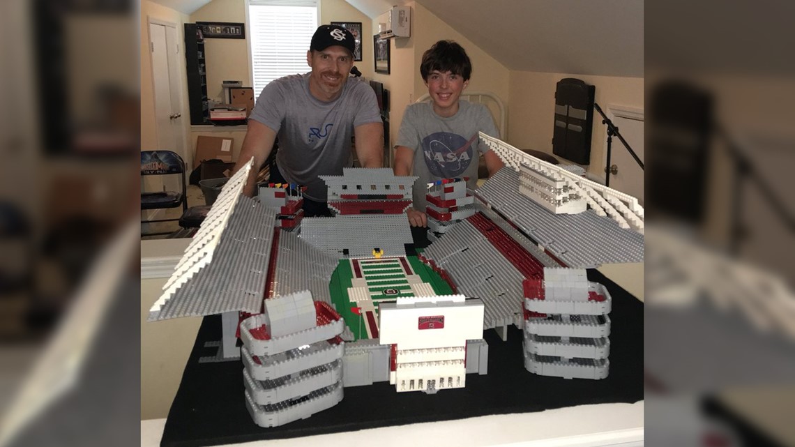 Photos Lego Williams Brice Stadium Wltxcom