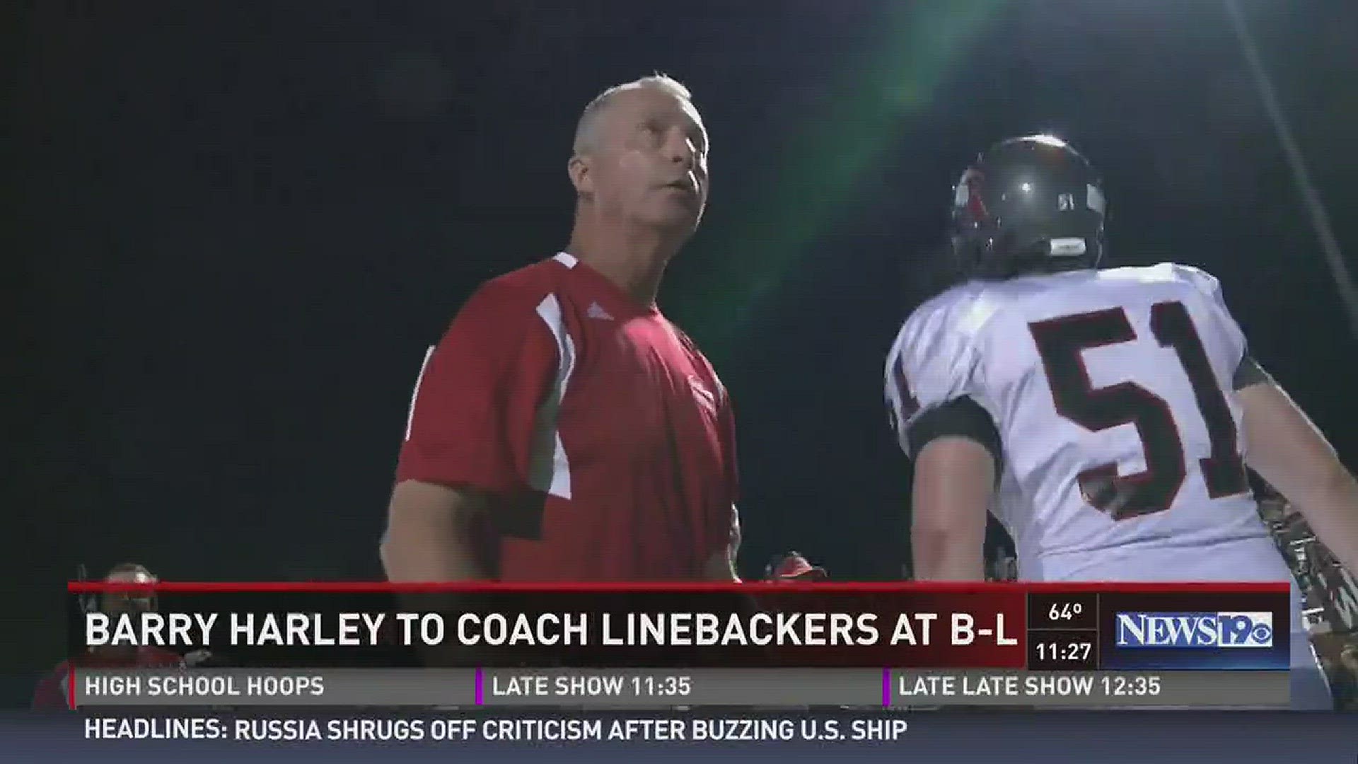 Longtime head football coach Barry Harley is going to scale back his schedule without giving up his whistle.