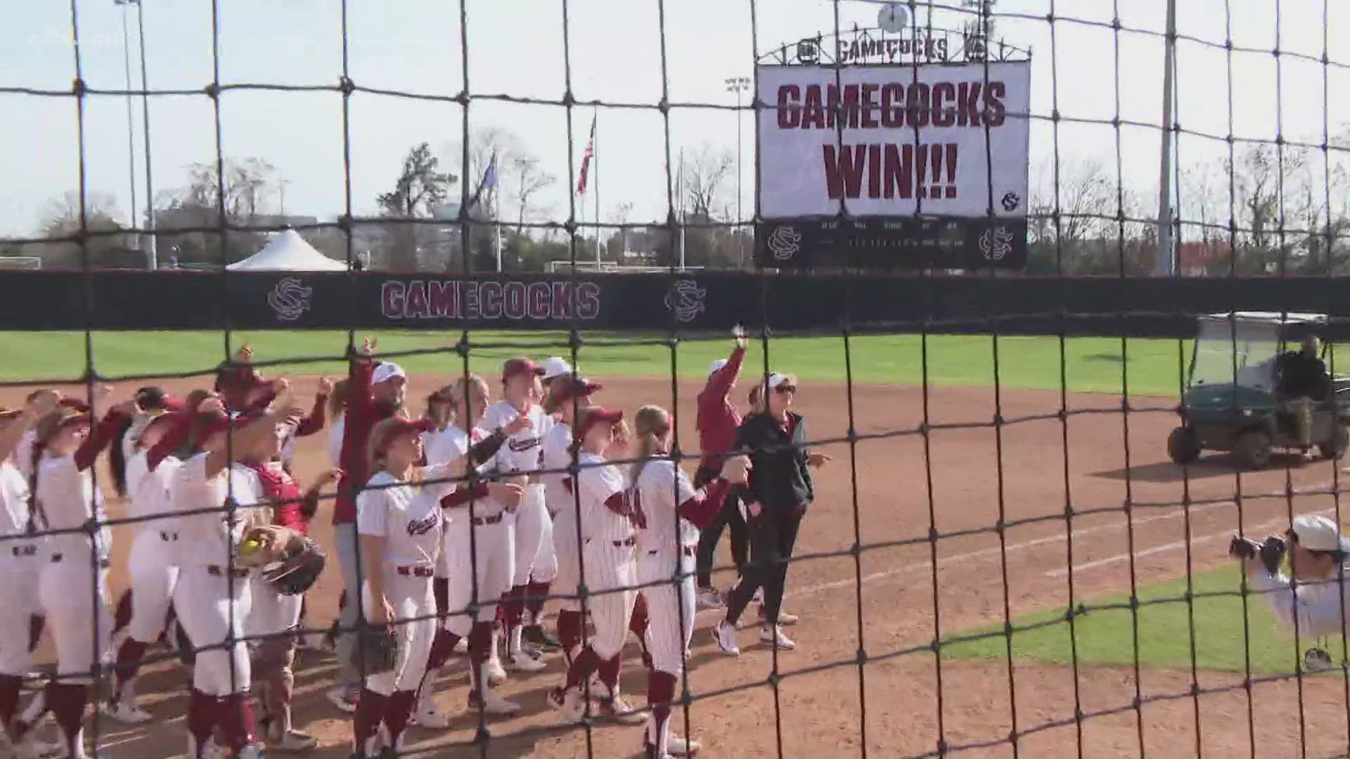 After one publication named Ashley Chastain Woodard its national coach of the year, another one puts the Gamecock softball team in its highest finishing position