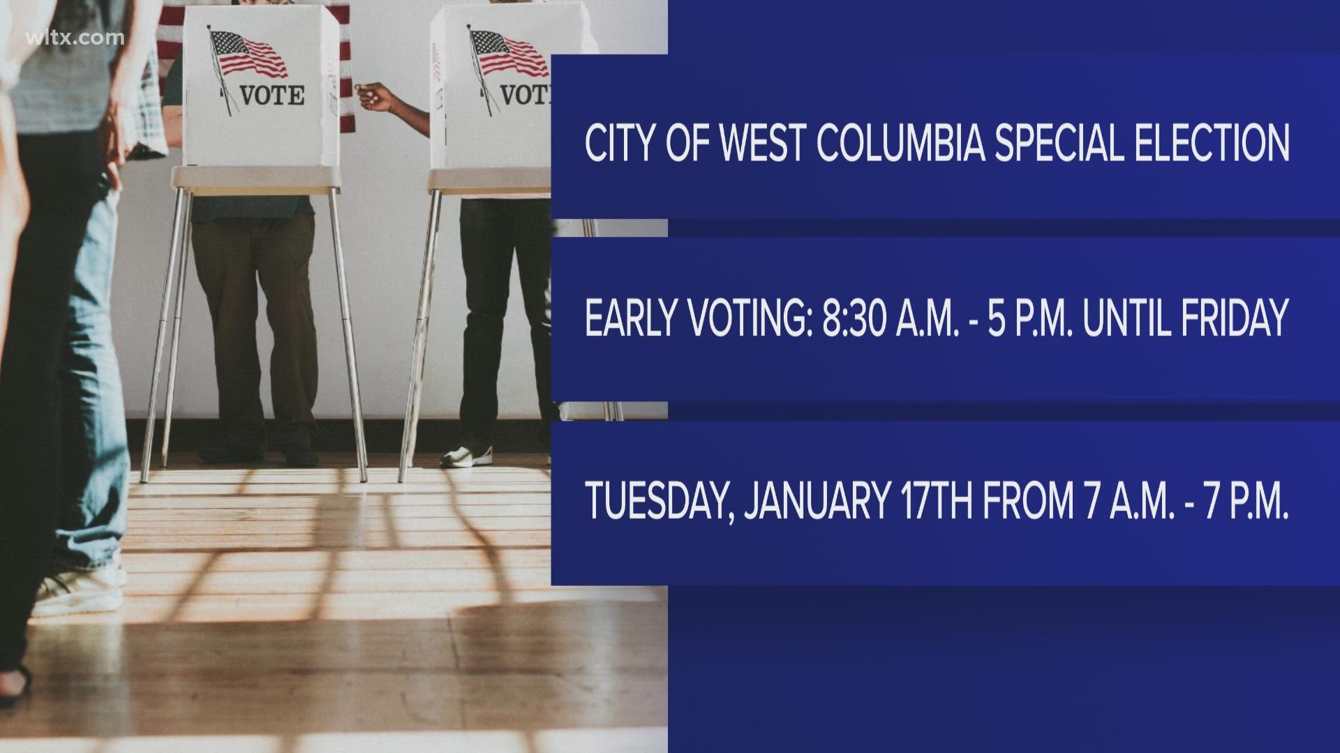 Early voting is underway for elections in West Columbia and Gaston. Here's what you need to know.