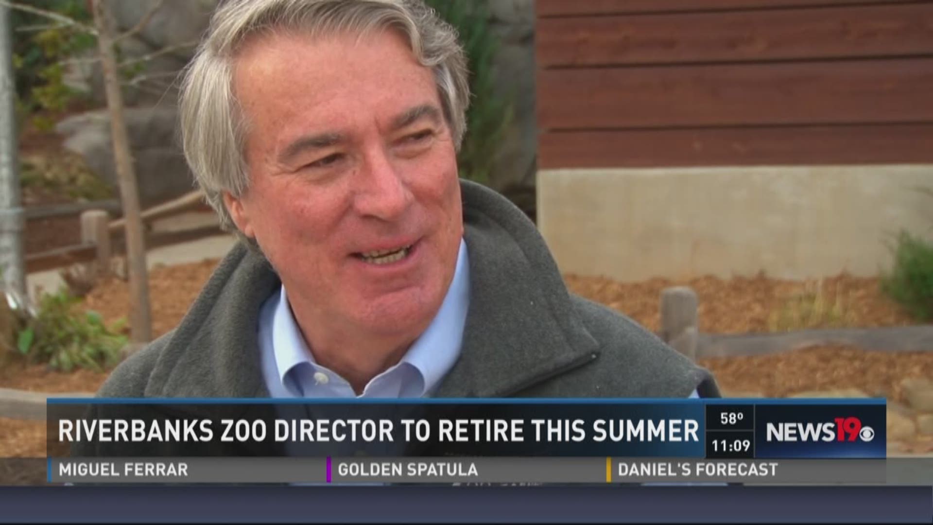 Satch Krantz who has been at the Riverbanks Zoo for 44 years is retiring. 