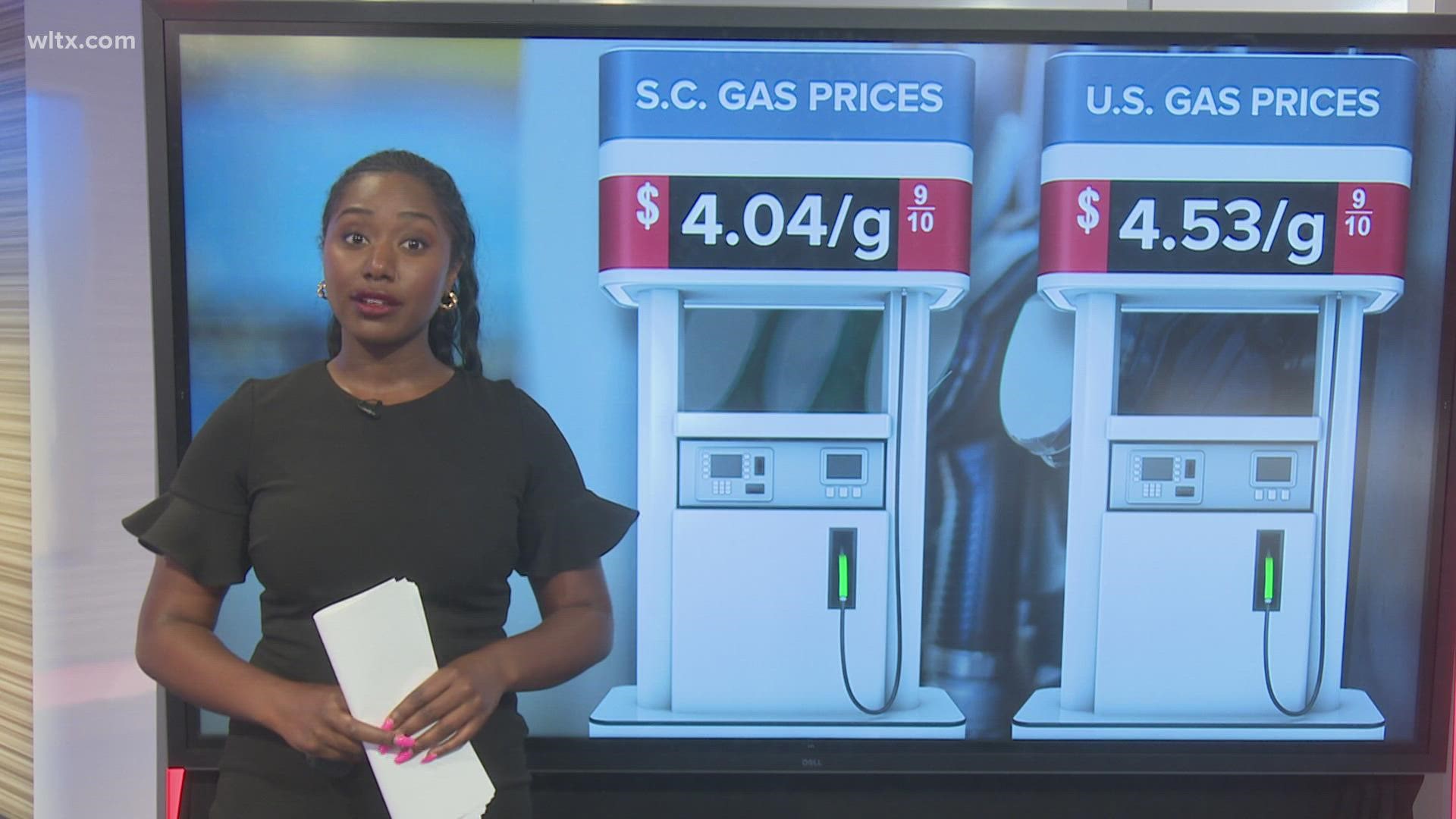 AAA reports that the average cost of gas around the state is about $4.04 per gallon.