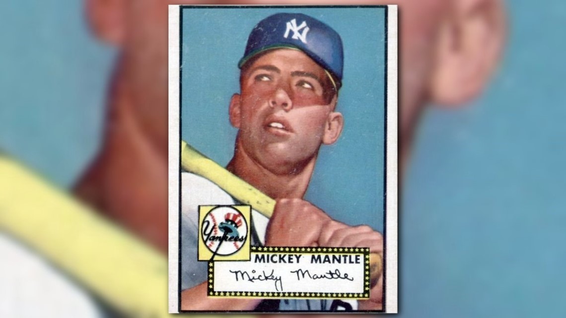 Holy Grail' of cards -- 1952 Mickey Mantle -- goes on display