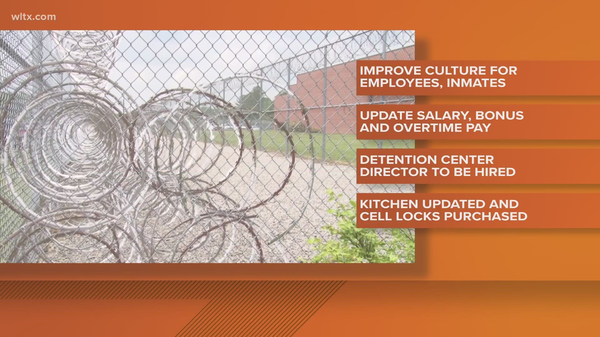 Richland County is laying out the steps they're taking to try and make improvements to the Richland County Detention Center.