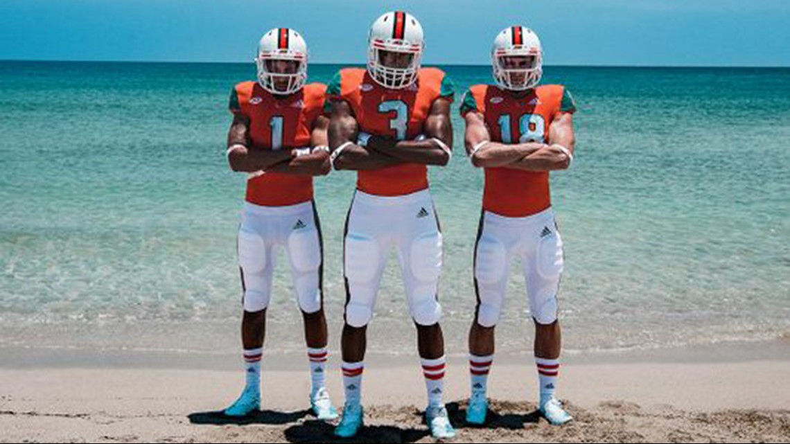 University of Miami Players Will Wear Uniforms and Cleats Made from