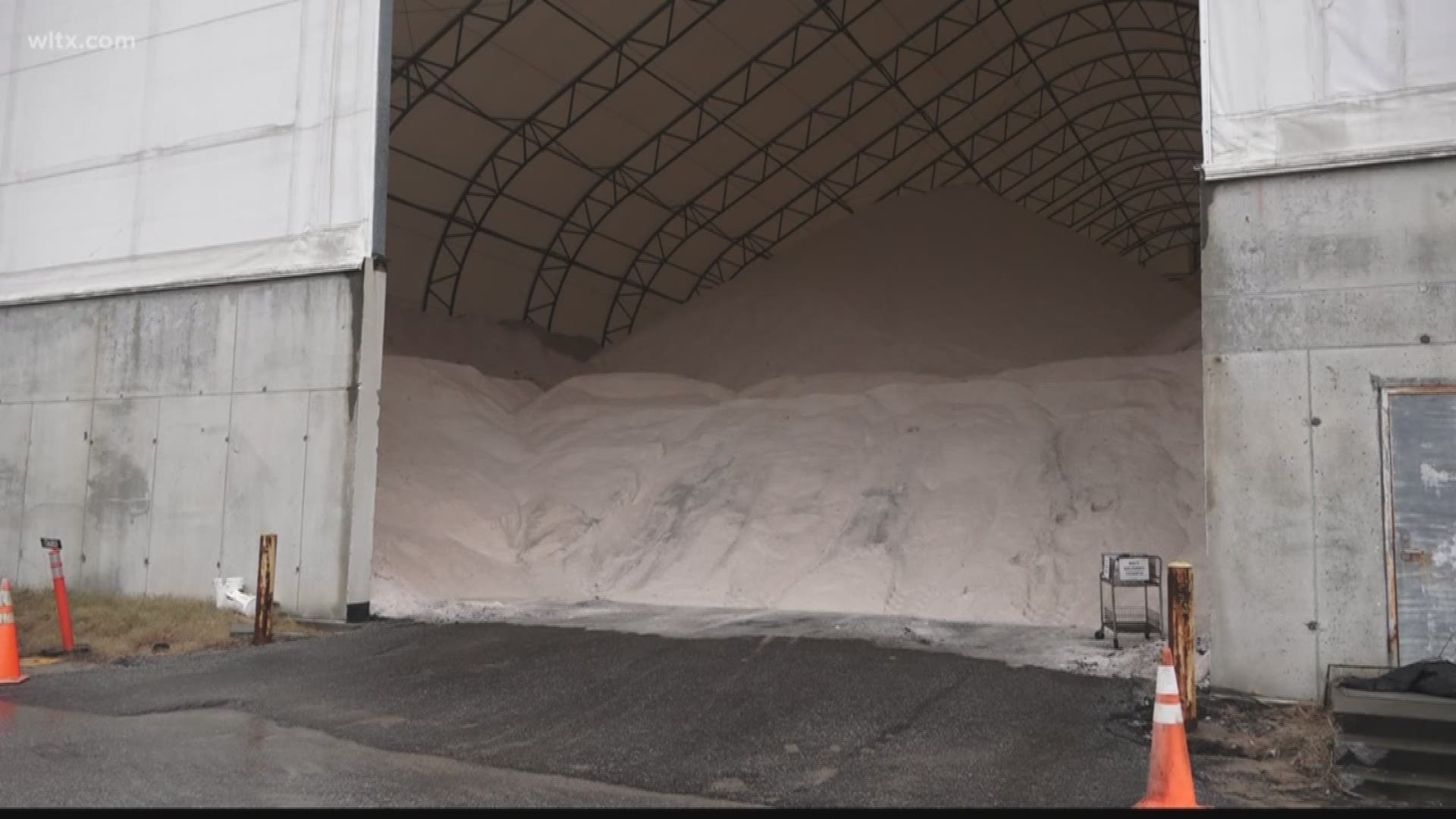 The most snow in South Carolina dropped in the Spartanburg county town of Inman...where they saw a foot of snow.