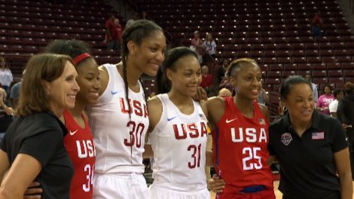 A'ja Wilson Earns Spot On USA Basketball's World Cup Team