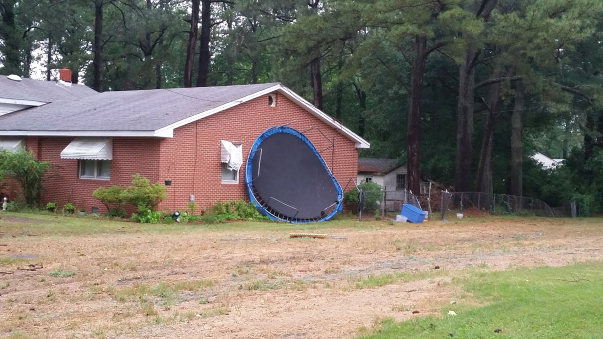 How to Secure a Trampoline in a Hurricane