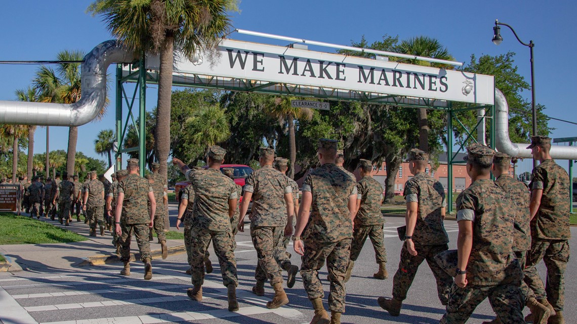 Marine recruit Anthony Munoz dies at Parris Island South Carolina