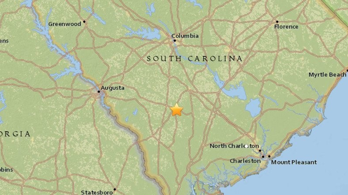 Second small earthquake strikes in South Carolina this month