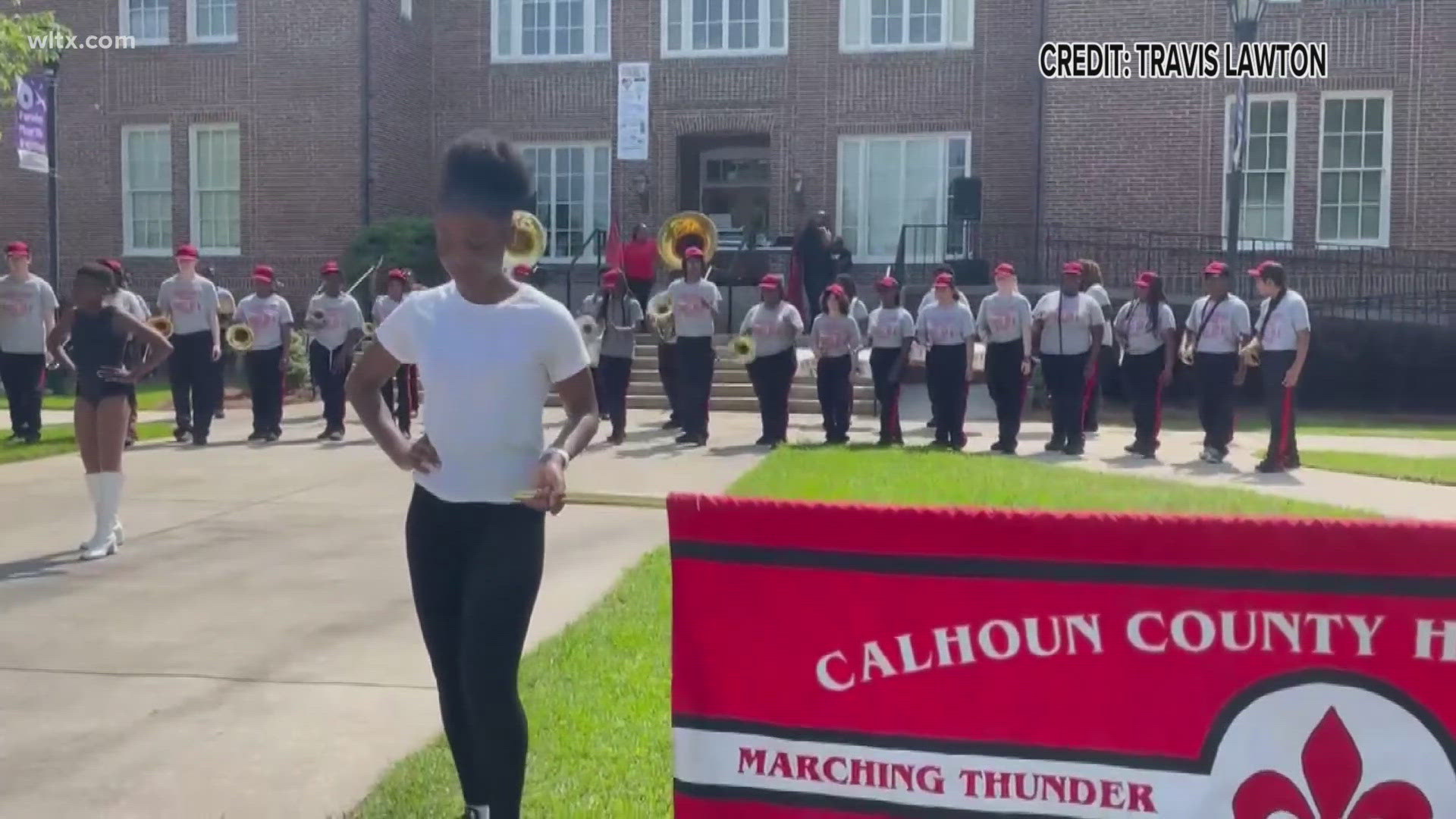The 'Thunder and Lightening' Band from St. Matthews Calhoun County High School is heading to Washington D.C. to perform.