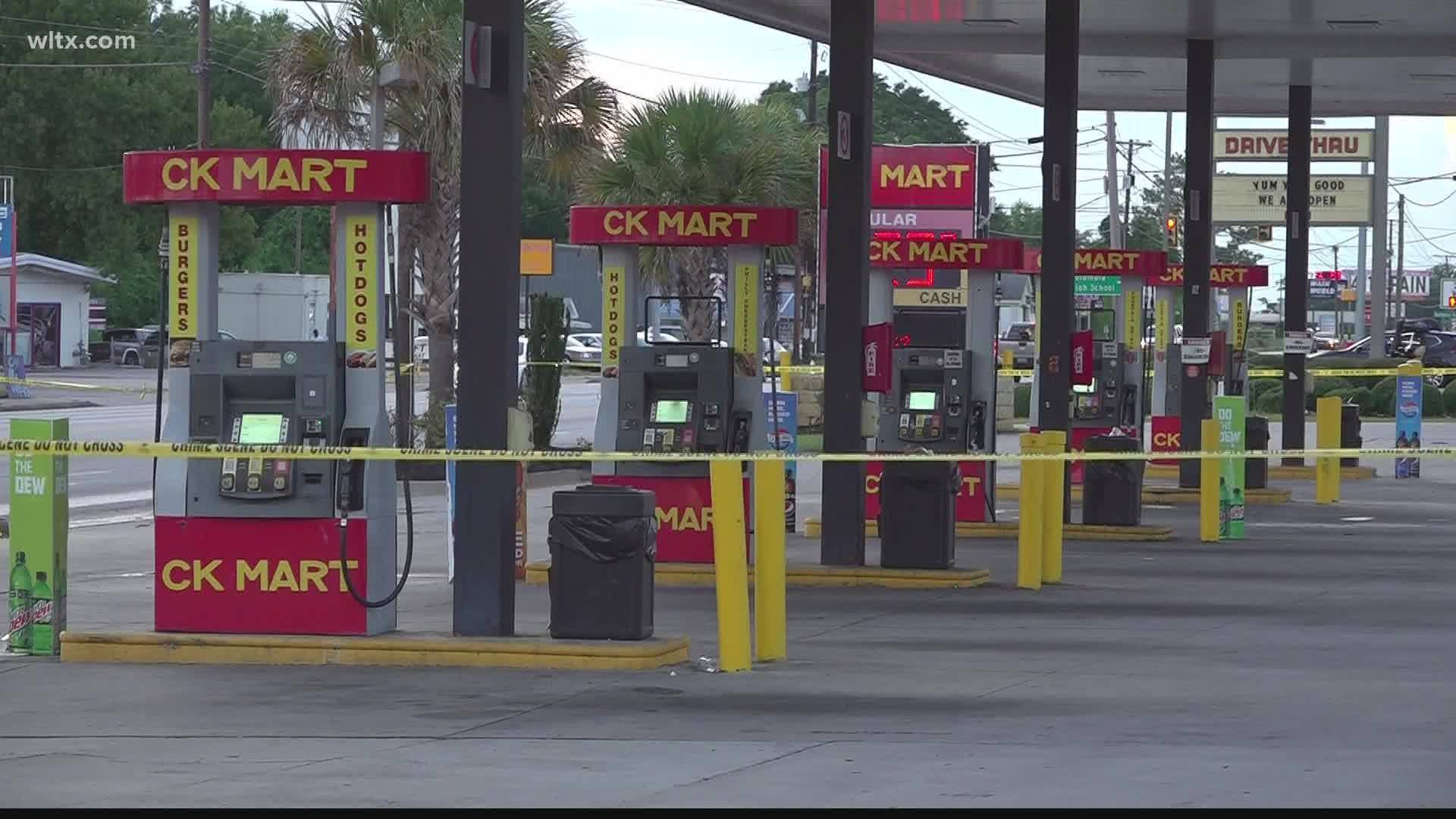 The shooting happened around 5 p.m. at the CK Mart located at 2624 Broad River Road. According to investigators, a man was found dead inside the store.